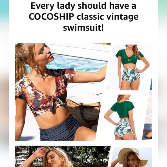 COCOSHIP PLUS SIZE 2 Piece Bikini - Picture 3 of 7